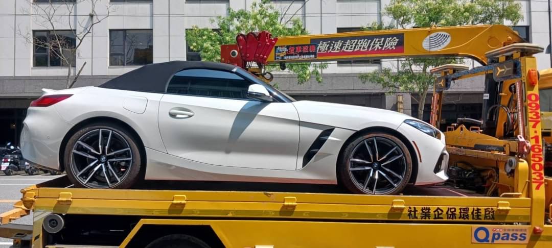 花蓮低底盤拖吊 - 低底盤跑車案例 花蓮低底盤跑車救援案例